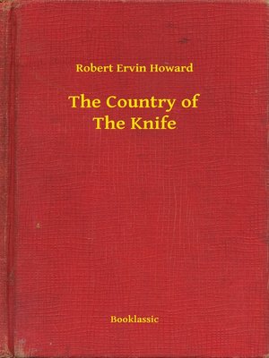 cover image of The Country of the Knife